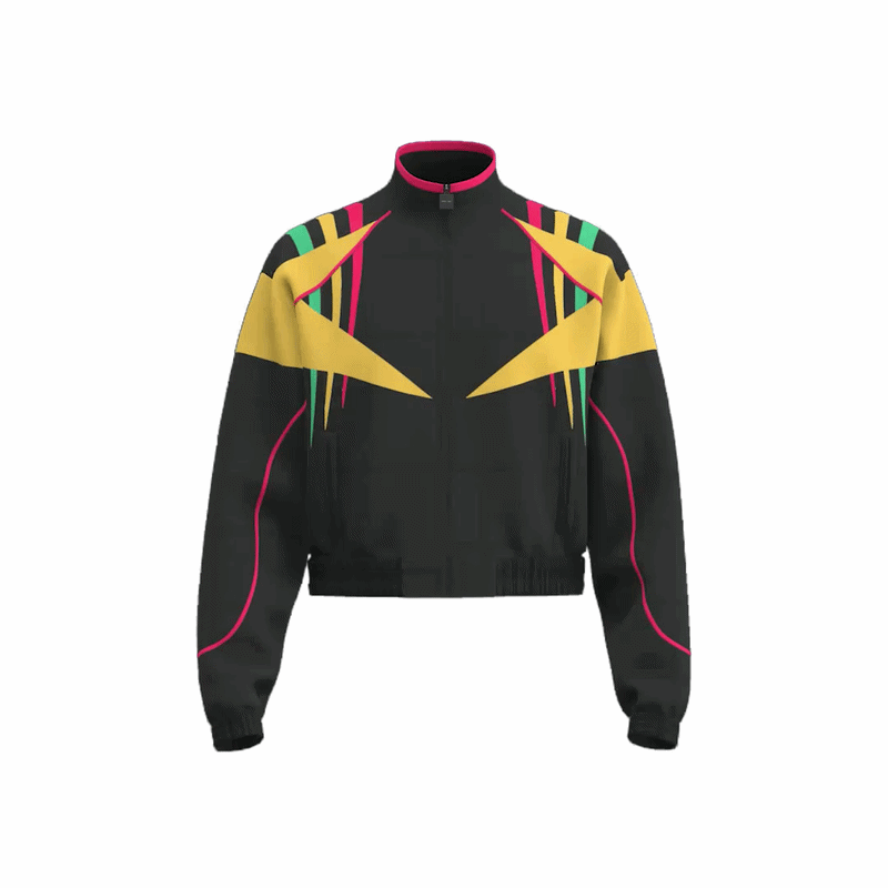 OLYMPIIIAN TRACK JACKET BLACK
