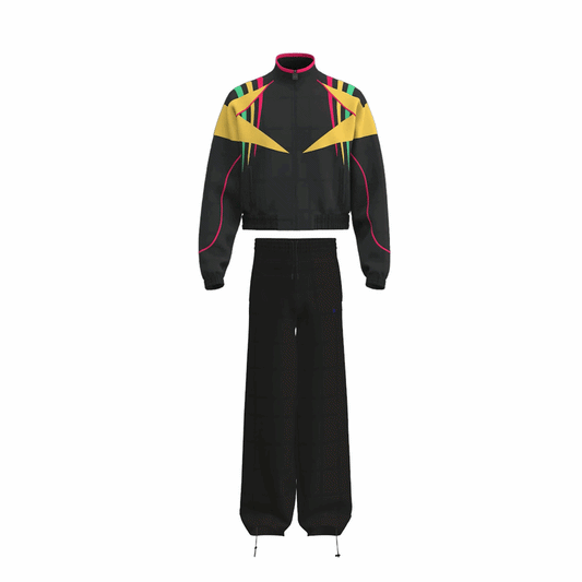 OLYMPIIIAN TRACK SUIIIT BLACK