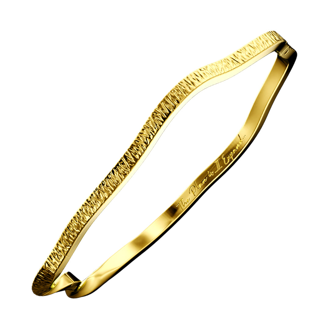 ELASTIIIQUE BRACELET (III)mm YELLOW GOLD