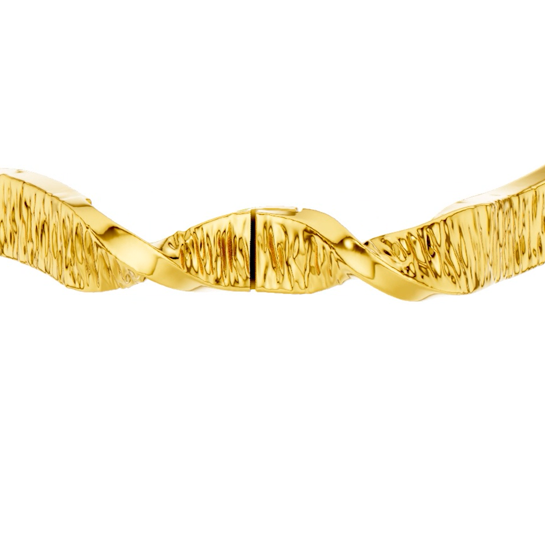 ELASTIIIQUE BRACELET (VI)mm YELLOW GOLD