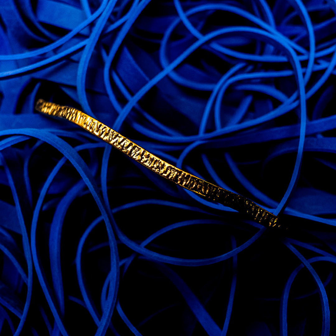 ELASTIIIQUE BRACELET (III)mm YELLOW GOLD