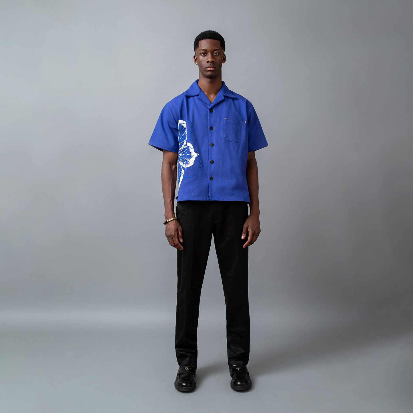 GRANDIIIR CAMP COLLAR SHIIIRT