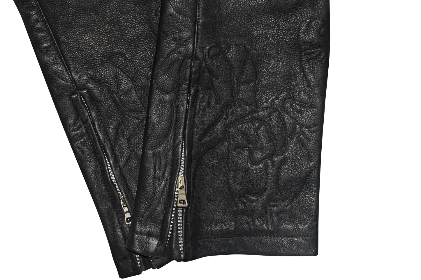 UNIIITY LAMBSKIN LEATHER PANTS
