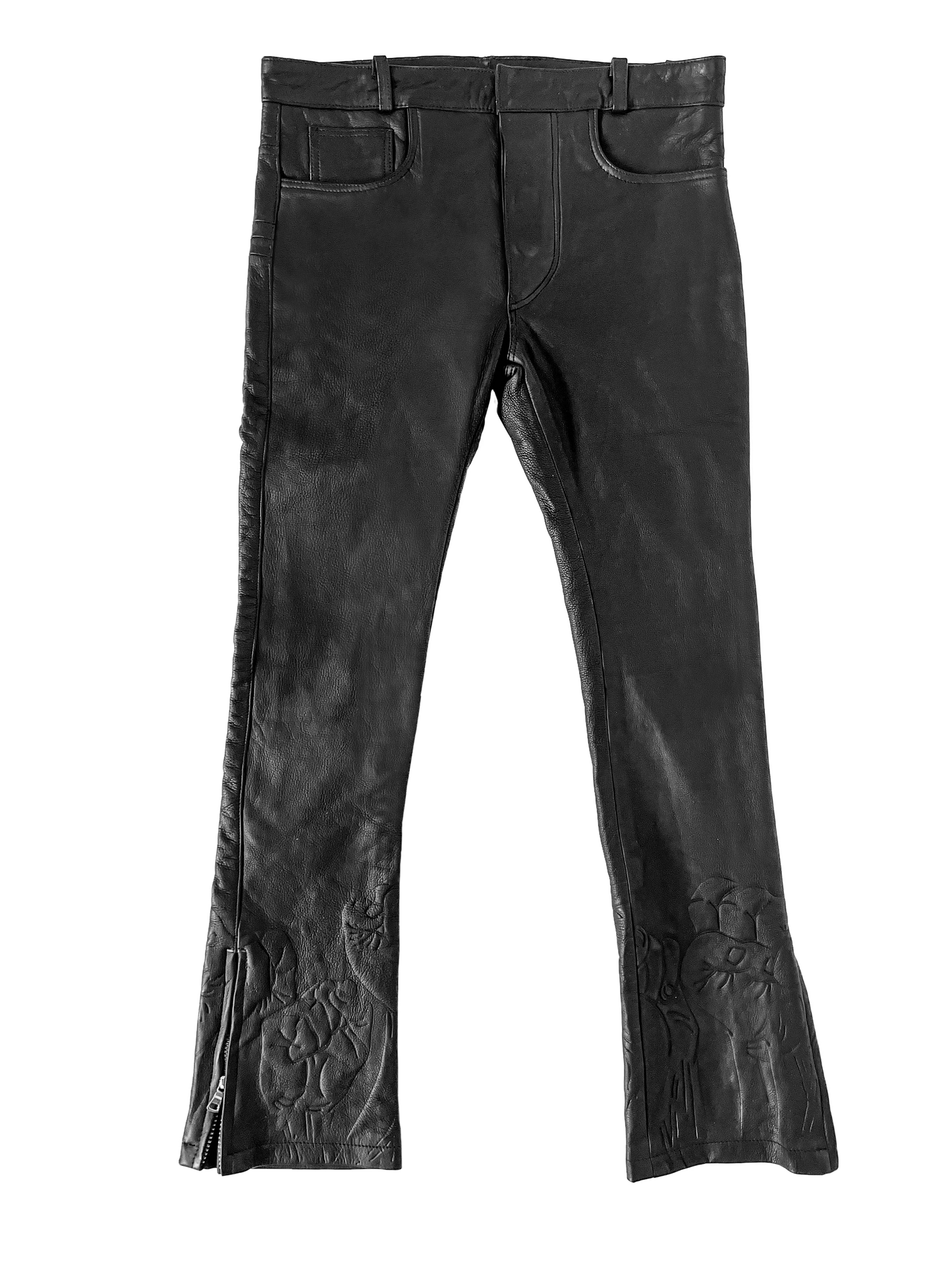 UNIIITY LAMBSKIN LEATHER PANTS