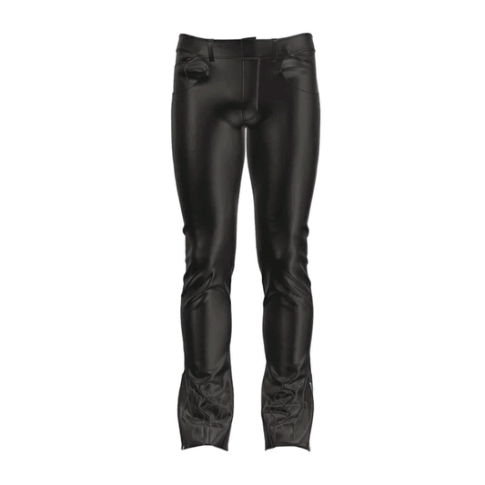 UNIIITY LAMBSKIN LEATHER PANTS